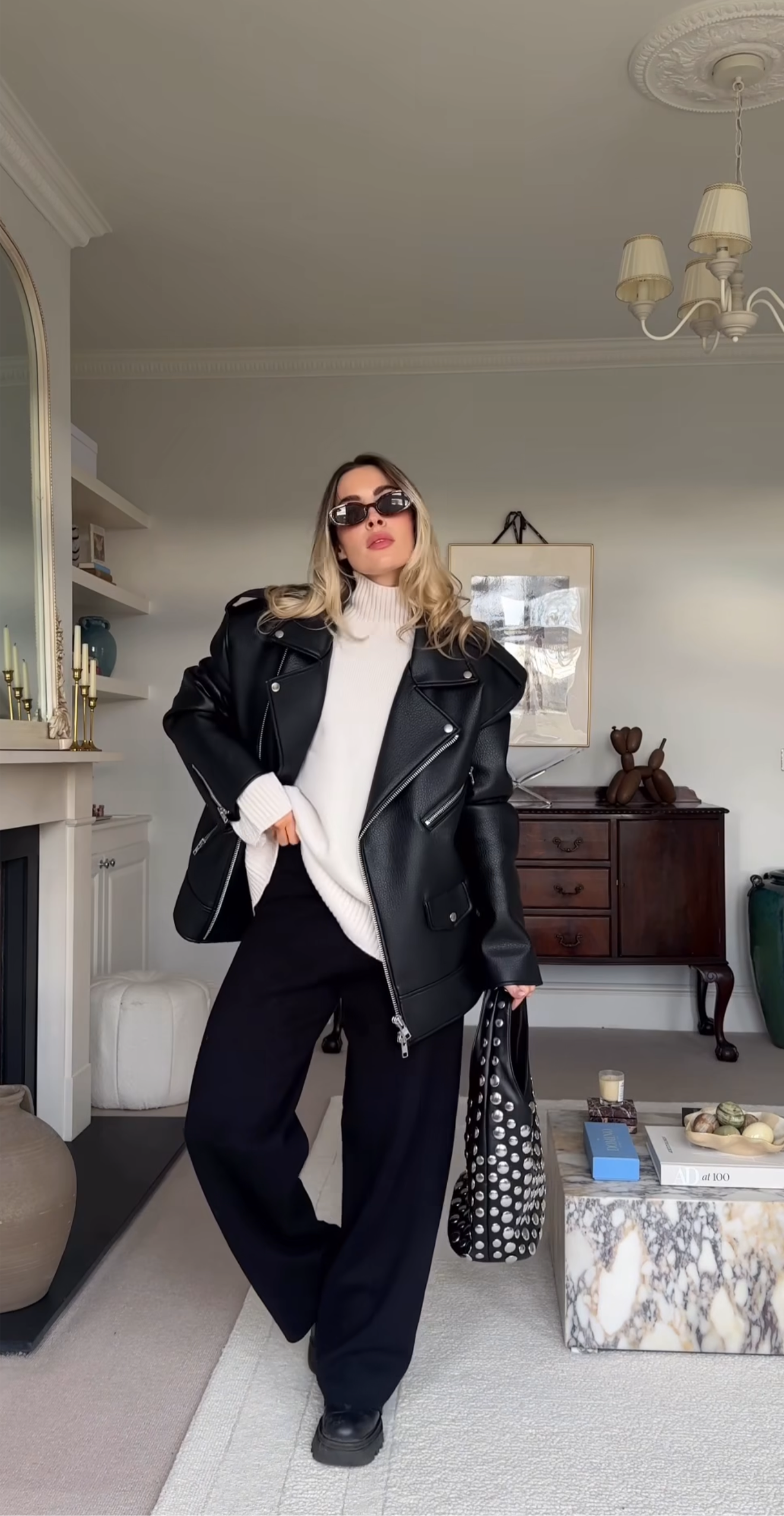 The Leather Jacket, Black