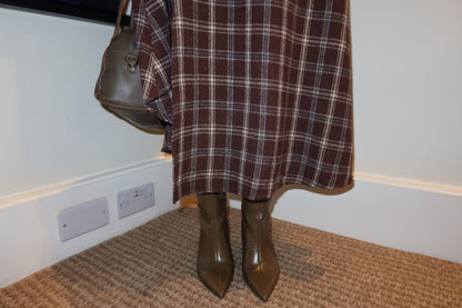 Wrap Midi Skirt