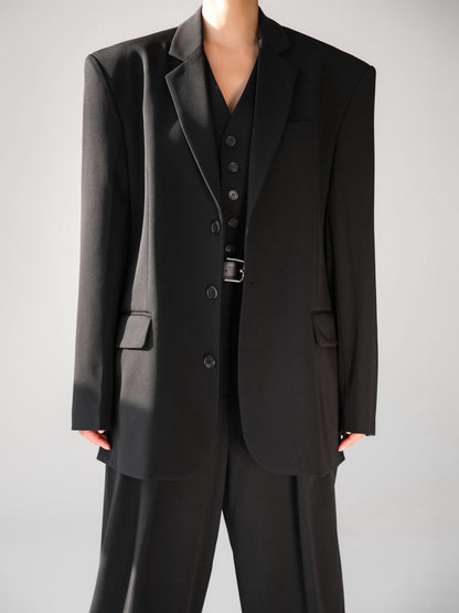Classic Black Blazer
