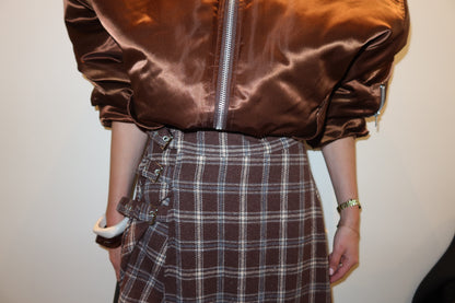 Wrap Midi Skirt