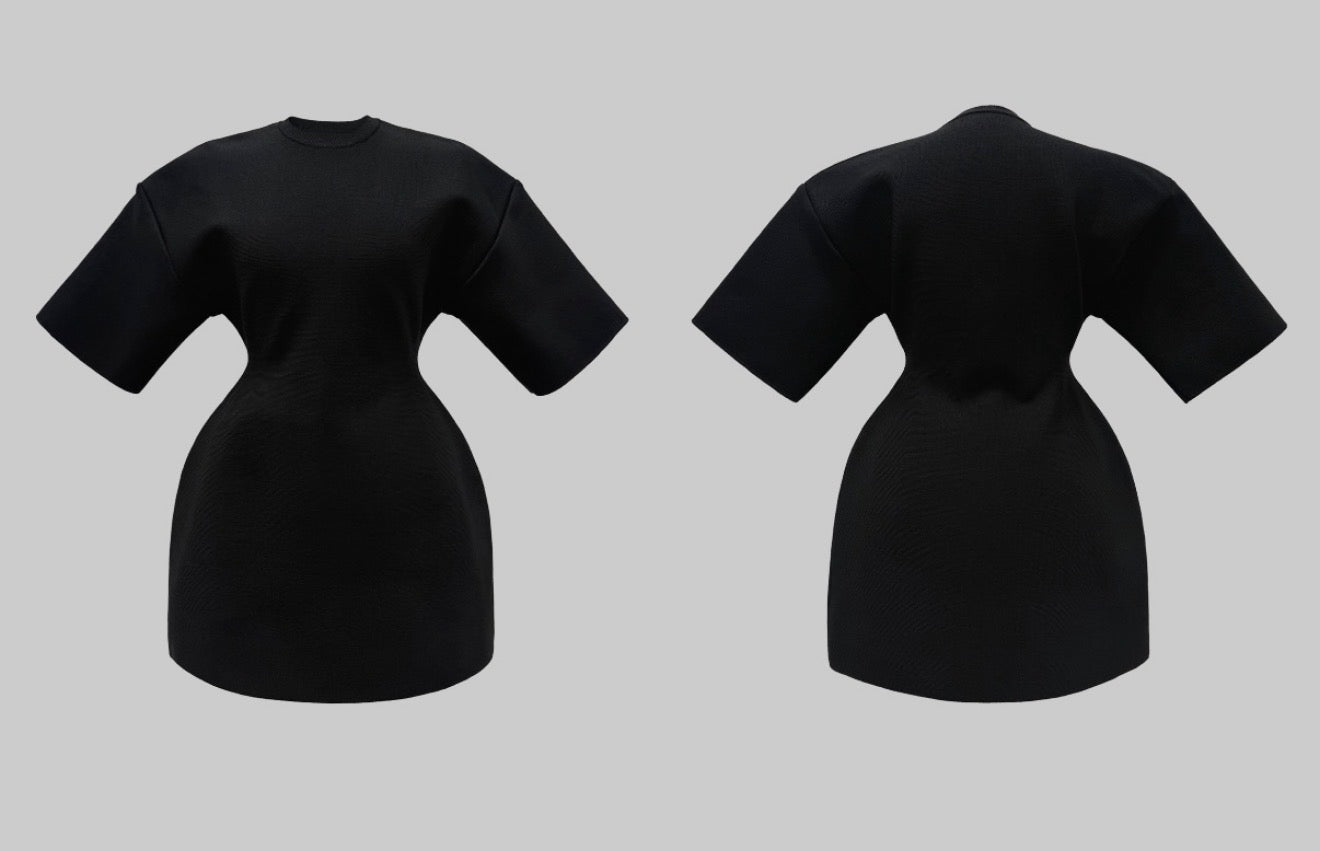 Hourglass Knitted Mini
