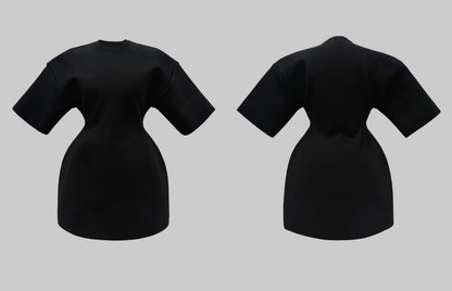 Hourglass Knitted Mini