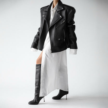 The Leather Jacket, Black