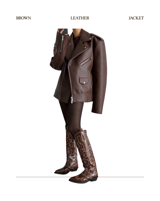 Brown Leather Jacket