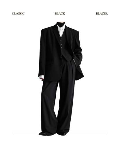 Classic Black Blazer